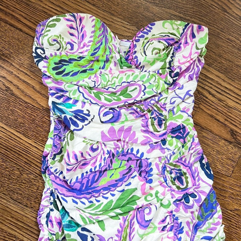 zara strapless mini dress - NWT